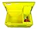 Justrite 16036 Safesite Flammable Tool Storage Chest, Yellow, Steel, Yellow