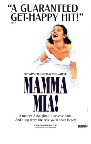 Mamma Mia (Broadway) Movie Poster (11 x 17)
