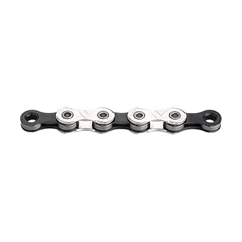 KMC X11 11-Speed Chain| Mountain Bike/Road/Gravel | Compatible with All Major Brands | Missing Link Included | Nickel-Black
