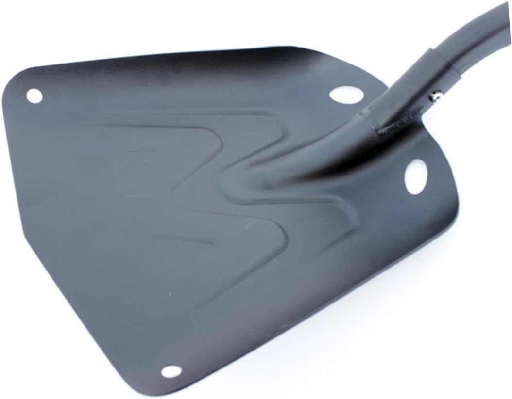 Aluminum Snow Plow Foldable Long Handle Shovel Ice Scraper for Car Compact