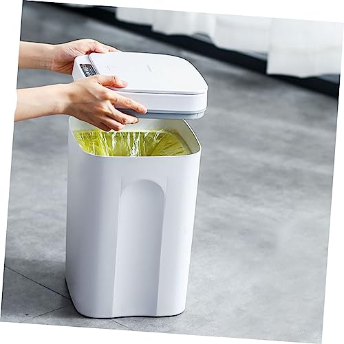 Bote de basura inteligente con sensor y carga USB miniatura 3