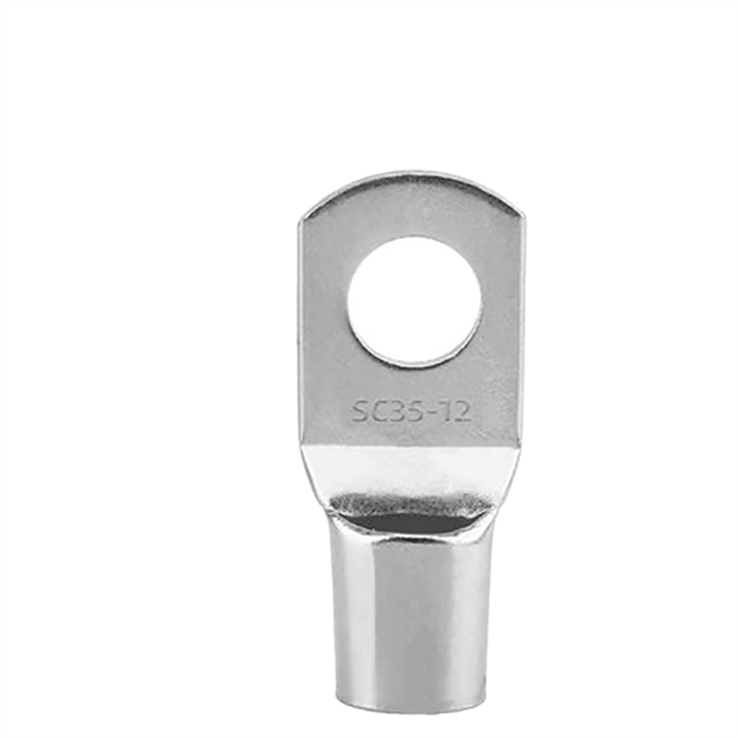 Ring Terminals, Ring Terminals Tinned Copper Lugs Crimp Terminal Wire Welding Cable Connector 20PCS(SC35-12)