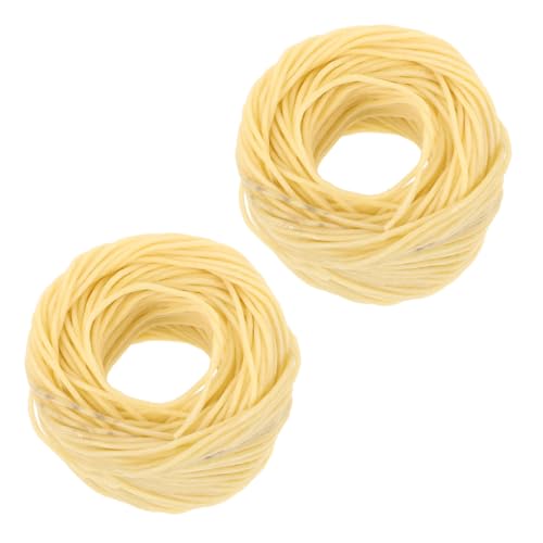Lurrose 2pcs 2mm Mecha de Algodón Natural para Velas