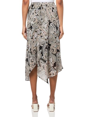 Jones New York Women's Pull on Bias Cut Ruffle Trim Skirt (Line2