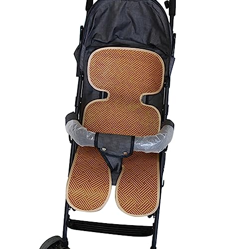 JzcsdkSIL Baby Cooling Pad Pushchair Seat Liner Soft Pram Cushion Rattan Mat Breathable for Strollers and Car Seats Cooling Mat