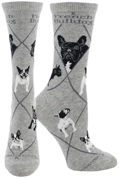 WHD French Bulldog Crew Socks for Women & Men | Gift for Dog Lovers, Cute Pet Socks image 5