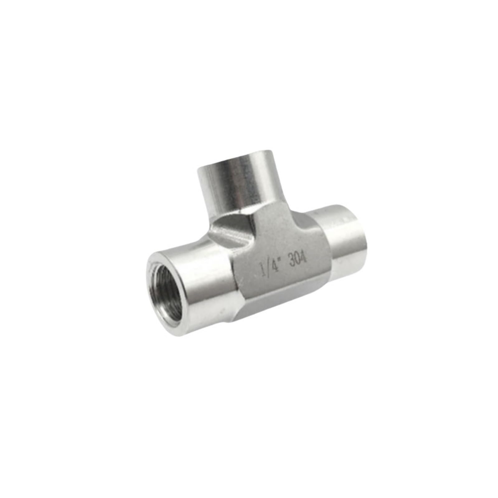 BHBHCPZGR 304 Stainless Steel Pipe Fitting Connector 3/8" BSP Tee Female 3-Ways