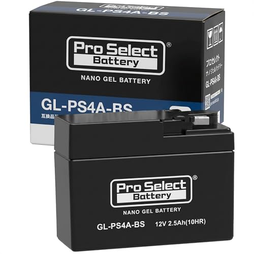 ProSelect YTR4A-BS �݊� �o�C�N�p�o�b�e���[�v���Z���N�g GL-PS4A-BS �i�m�E�W�F���o�b�e���[ �t�R��E���ȕ��d�y���̃Q���^�C�v �t���[�d�� PSB102 ���^�����e�i���X�t���[�o�b�e���[