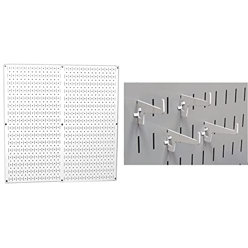Image of Wall Control Metal Pegboard Pack with Slotted Hooks