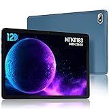 Latest 10.1 Inch Android 12 Tablet with 8GB RAM 256GB ROM 1TB Expand,2.0Ghz Octa Core Tablet,1280*800 HD IPS Display,5+2MP Dual Camera,6000mAh Long Battery Life,2.4/5G Dual Band WiFi+BT 5.0(Blue)