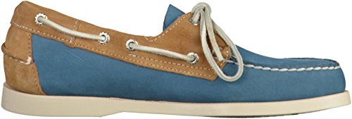 Image of Sebago Endeavor Waterproof Boat Moccasins - All Leather Moccasins for Men with Canoe Moc, Leather Lining, 360 Laces, Non-slip Soles
