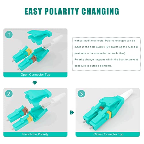 100 Meters Uniboot Lc To Lc Outdoor Armored Fiber Patch Cable, Low Friction Single Mode Duplex Fiber Optic Cable Jumper Optical Patch Cord, 9/125Um, (Os1/Os2 Compatible), Lszh Black #TOP4
