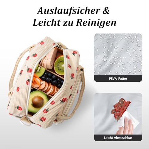 AOTM Kühltasche Klein Frauen Männer, 12L Lunchtasche mit Gurt für Arbeit – Ansicht 5