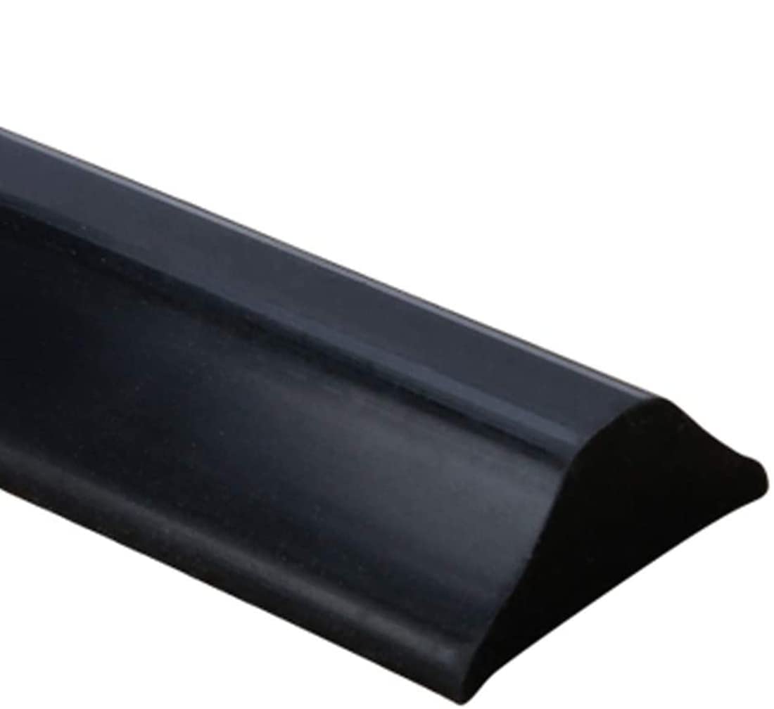 Silicone Wet Room Floor Barrier Shower Threshold Water Dam, Shower Threshold Water Barrier, | Waterproof Self-Adhesive and Bendable Stay Dry Retainer for Wet and Dry Separation (300cm,Black)