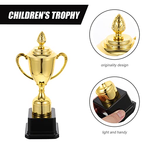 NUOBESTY Copo de Troféu de Ouro Troféu de Prêmio de Ouro de Plástico Troféu de Festa para Torneios C