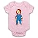 Death To Videodrome Bambino Gioco Chucky Bambola Bambino Crescere rosa chiaro 6-12 Mesi