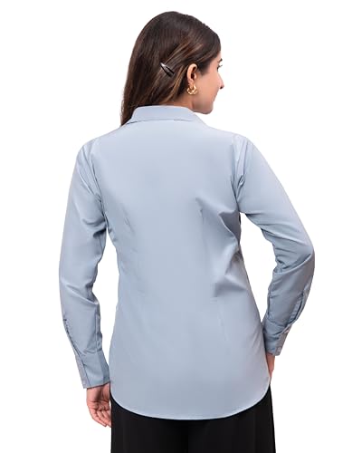 Image of ESTA Women Full Sleeve Stylish Western Official Formal Shirts Regular fit Shirts for Women