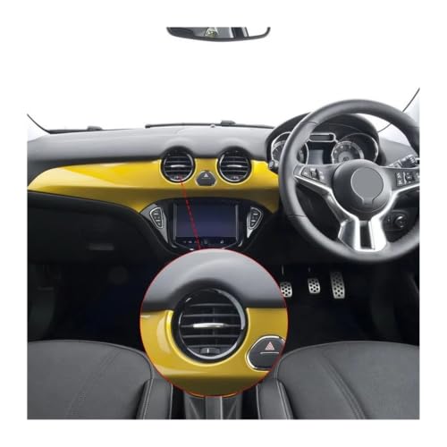 Rejillas de ventilación para Opel Corsa D Adam salpicadero 2 uds 2