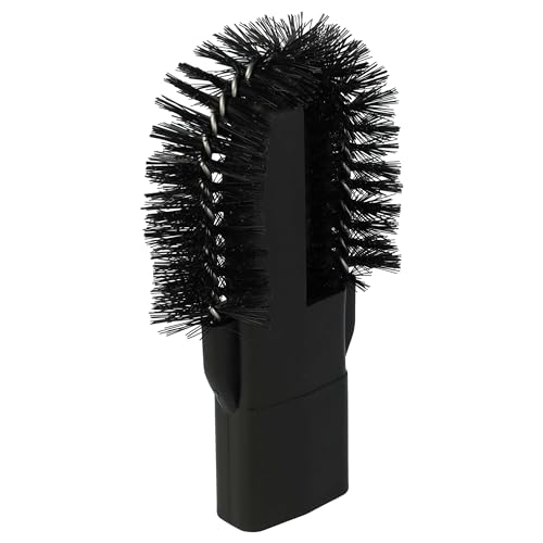 vhbw Fugendüse mit Aufsatz kompatibel mit Dyson Kärcher Miele Bosch AEG Bürste flexibel, extra lang 63 cm, schmal 32mm - 35mm