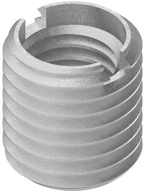 Standard Wall Self Locking Thread Insert, M12-1.75 Int Thrd Sz, 316 Stainless
