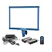Yidoblo Daylight LED Video Light Panel 96W, Video Light with LCD Display CRI 95+ Color Temperature and Brightness Adjustable, 5500K with NP-F970 Lithium Battery
