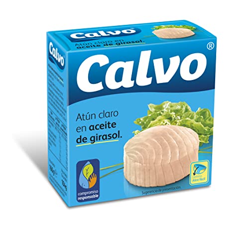 Calvo Atún Claro en Aceite de Girasol 160g