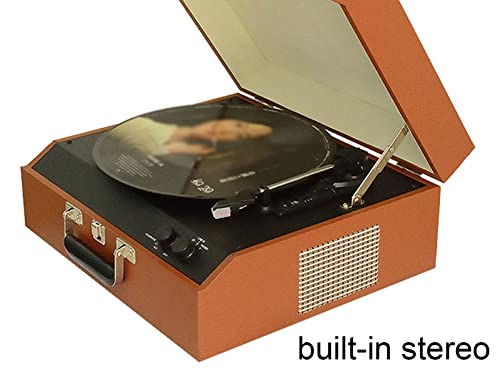 Tourne-disque Bluetooth Valise portable Tourne-disque avec haut-parleurs stéréo Platine à entraînement par courroie à 3… - Les Beatles, Paul McCartney, John Lennon, RIngo Starr, George Harrison Tourne-disque Bluetooth Valise portable Tourne-disque avec haut-parleurs stéréo Platine à entraînement par courroie à 3… – Image 4