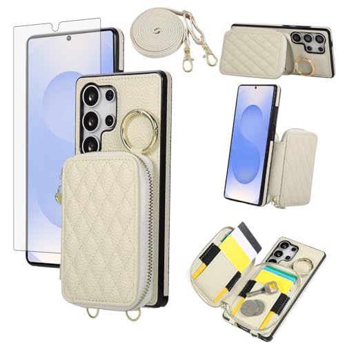 Protection Samsung S23 Ultra pour voyage avec fermeture éclair et fentes de rangement