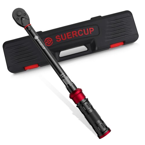 Image of SUERCUP Next-Gen 100-Tooth, 1 /2 inch Drive Click Torque Wrench, 10-170 Ft.Lb