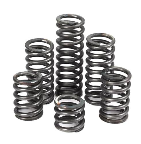 JJoias Druckfeder, Federstahl, 0.6mm Drahtdurchmesser 6mm OD 15mm Freie Länge, 10 Stück, CompressionSpring0330