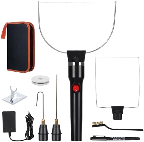 Jhua 4-in-1 Foam Cutter Set Hot Wire Knife Foam Cutter Tool Styrofoam Cutter Foam Board Cutter Electric Styrofoam Cutting Tool with 4 Cutting Machine Pen for Styrofoam Foam Cutting Arts Handcraft DIY