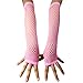 IETANG 12pcs Set Women's Fingerless Fishnet Gloves Costume Party Accessories (set A) One size fits most adult