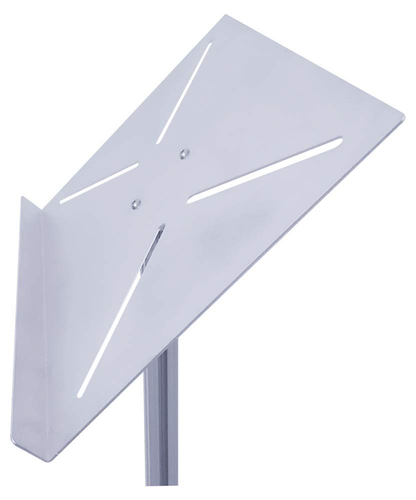 Leggio Da Pavimento In Alluminio Con Reggi-Libro A3 (42 X 30 Cm.)