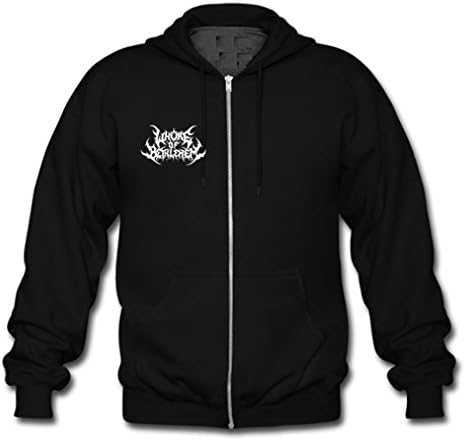 HJGBEDS Boy Mens Whore of Bethlehem Letter Fonts Gildan Zipper Hoodie Coat