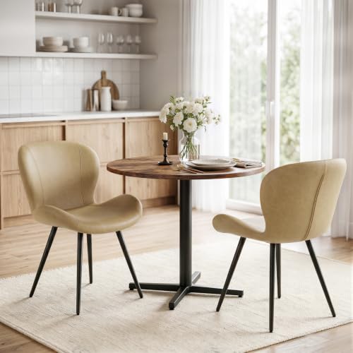 Nalupatio Upholstered Dining Chairs, Dining Room Kitchen Chairs Set of 2
