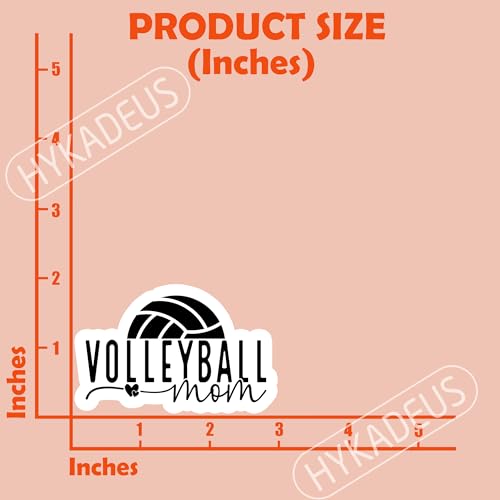 Pegatinas de voleibol impermeables que no se despegan de los termos 3