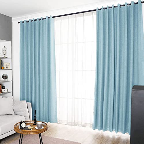 2 Pack 1 Inch Curtain Rods For Windows 60 To 120 Black Curtain Rod With Caps Outdoor Curtain Rods Room Divider Curtain Rod (72”-144” Inch) #TOP7