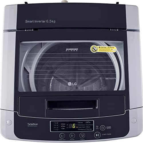 "Experience Effortless and Energy-Efficient Laundry with the LG 6.5 Kg 5 Star Smart Inverter Fully-Automatic Top Loading Washing Machine (T65SKSF4Z) in Sleek Middle Free Silver!" "Experience Effortless and Energy-Efficient Laundry with the LG 6.5 Kg 5 Star Smart Inverter Fully-Automatic Top Loading Washing Machine (T65SKSF4Z) in Sleek Middle Free Silver!"