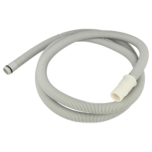 vhbw Manguera de drenaje compatible con Siemens SX65M001EU, SX65T050EU, SX65M080EU, SX65M030EU lavavajillas habituales - 19 mm, gris, 2,3 m
