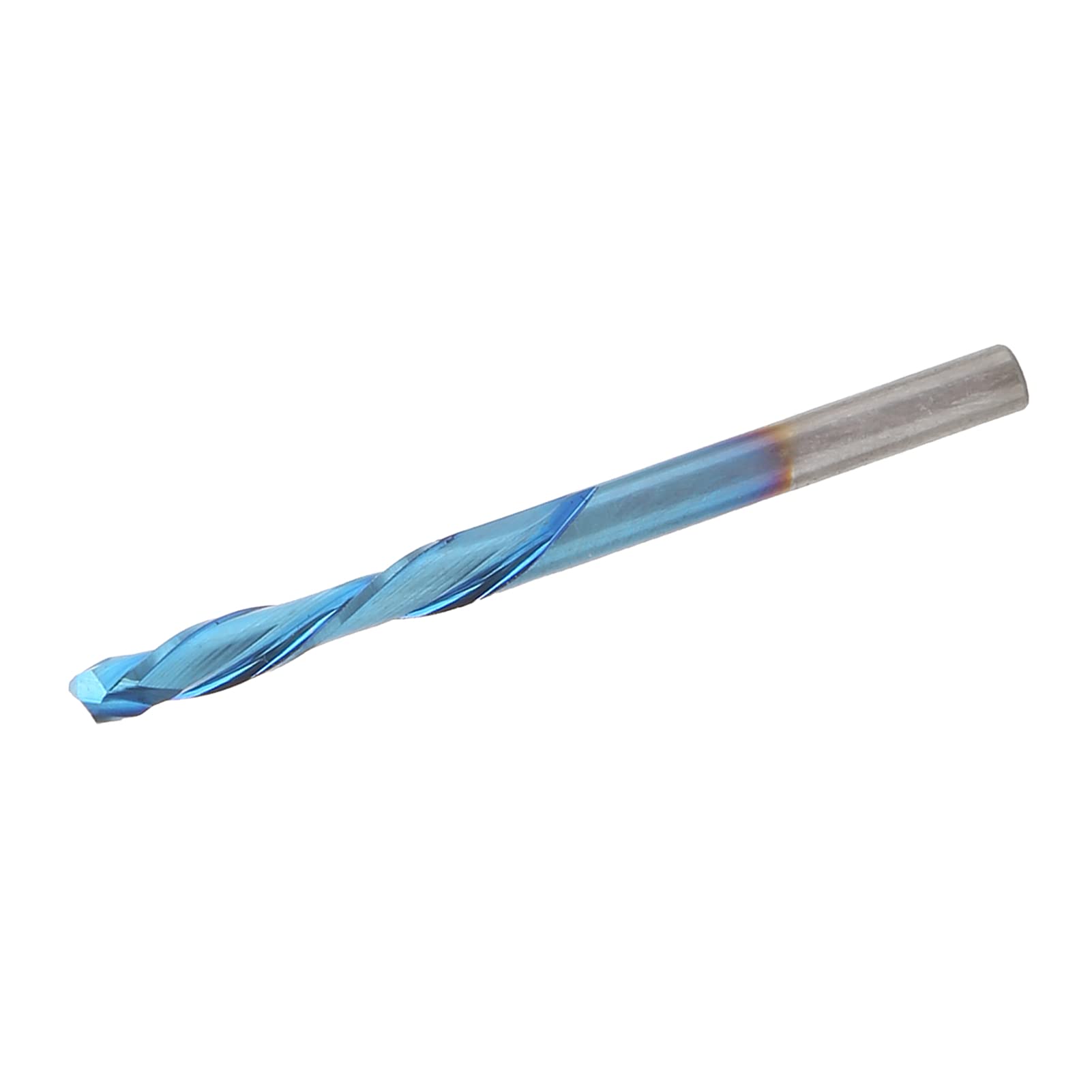 Fresatrice di taglierina in acciaio tungsteno 2 flauto incisione CNC Bit blu rivestimento blu per la lavorazione dei pezzi
