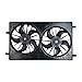 TYC 621570 Chrysler Replacement Radiator/Condenser Cooling Fan Assembly