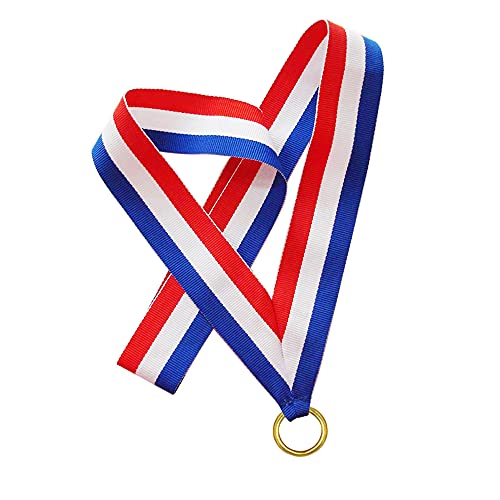 Myartte 5-Pack Gold Medal Set - Olympic Style Winner Award Medals For Sports, Competitions, Spelling Bees, Party Favors, 50Mm In Diameter With 80Mm Ribbon #TOP5