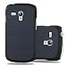 Produktbild Cadorabo Hülle für Samsung Galaxy S3 Mini in Woody BLAU  Hardcase Handyhülle aus Plastik gegen Kratzer und Stöße  Schutzhülle Bumper Ultra Slim Back Case Hard Cover