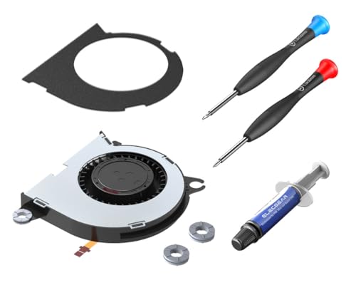 ElecGear Ventilador de Refrigeración Interno Reemplazo para Switch 1 (2017 Modelo HAC-001), Cooling Fan de Enfriamiento de CPU y Carcasa con Kit de Herramientas de Reparación