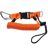 UDSKNV[KSL Tauchen Kamera Lanyard Anti-Verlust Spirale Schnellverschluss Schnalle für Unterwasserfotografie