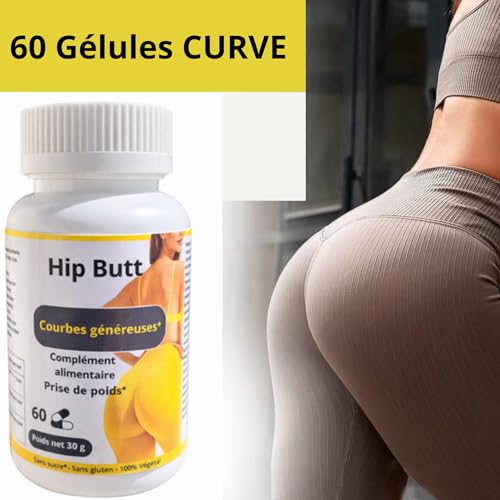 Capsules fesses volume et forme 100% naturels pour hanches