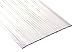 Pemko 085617 2748A72 Saddle Threshold, Mill Finish Aluminum, 8" Width, 72" Length, Aluminum
