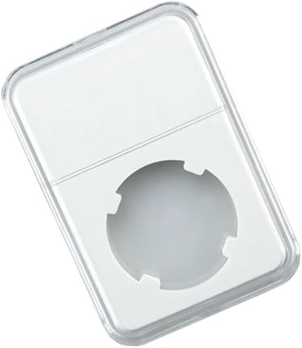 Miniatura 6 de Paquete de 10 soportes protectores de monedas de 0.748 in para caja de colección de grado NGC PCGS