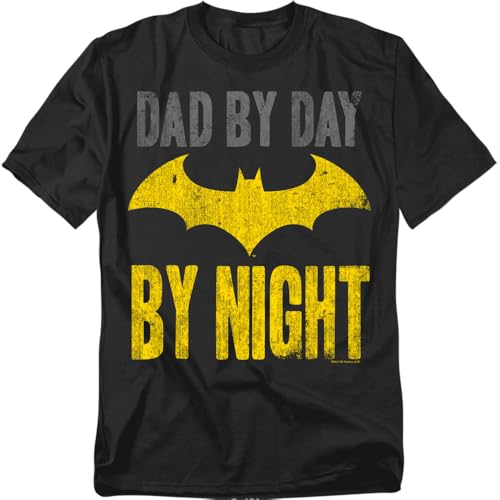 Popfunk Classic Batman Dad by Day T Shirt for Father's Day