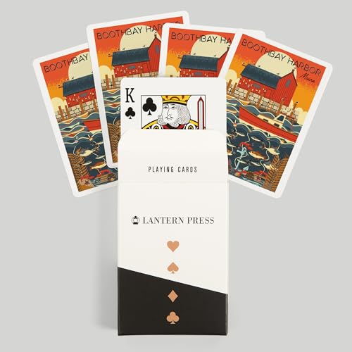 52 Cartas de Poker Boothbay Harbor, Maine miniatura 6